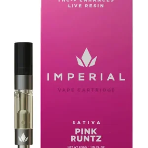 Pink Runtz Imperial THCP Live Resin Cartridge 1G