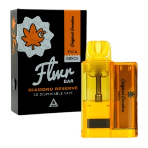 Flwr Bar Diamond Reserve THC-A Live Rosin Disposable – 3g