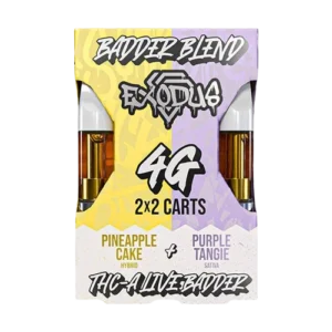 Exodus THC-A Duo Cartridges - 4g