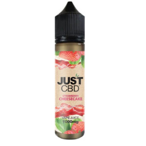 CBD Vape Juice – Strawberry Cheesecake – JustCBD